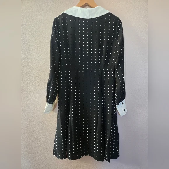 MAJE Randi Dotted Shirt Dress NWOT - Picture 6 of 10